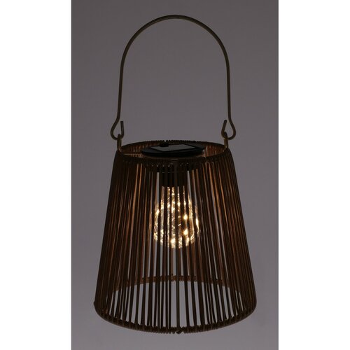 Felinar solar din metal Natura, 18 x în.21 cm