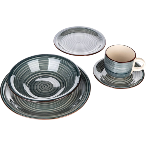 Banquet Столовий набір з 30 предметів Spiral Blue