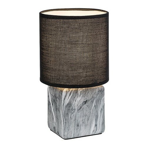 Rabalux 74068 stolná lampa Nalisa, hranatá, čiernačierna