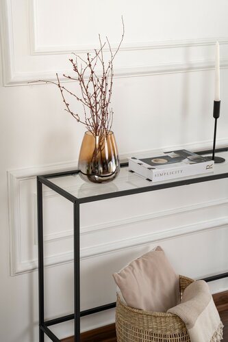 Dekorativer Tisch Canvas Black