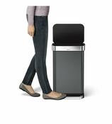 Simplehuman Pedálový odpadkový koš 45 l, černá