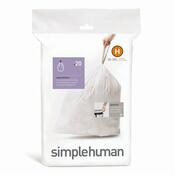 Simplehuman Sáčky do odpadkového koše H 30-35 l, 20 ks