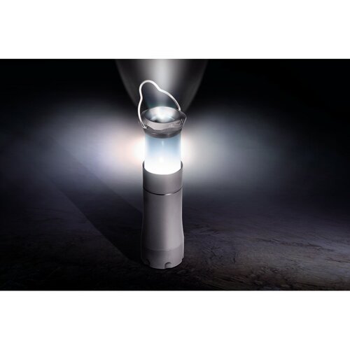 Hama LED Kempingová lampa 2v1, sivá