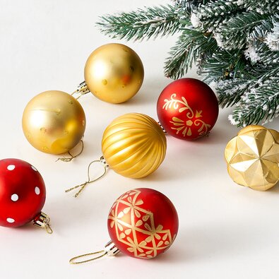 4Home Weihnachtsschmuck-Set Tinsel, 20 Stück