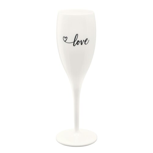 Koziol Glas mit Aufschrift Love