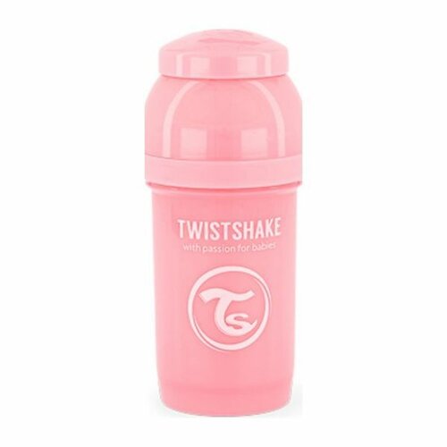 Twistshake Kojenecká láhev Anti-Colic 180 ml, růžová