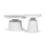 Beistelltisch-Set F4114 WT, weiß, 2 Stück