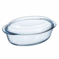 Pyrex Szklane naczynie do zapiekania z pokrywą, 4,1 l
