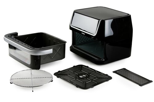 DOMO DO544FR horkovzdušná rodinná fritéza s průzorem, 10 l