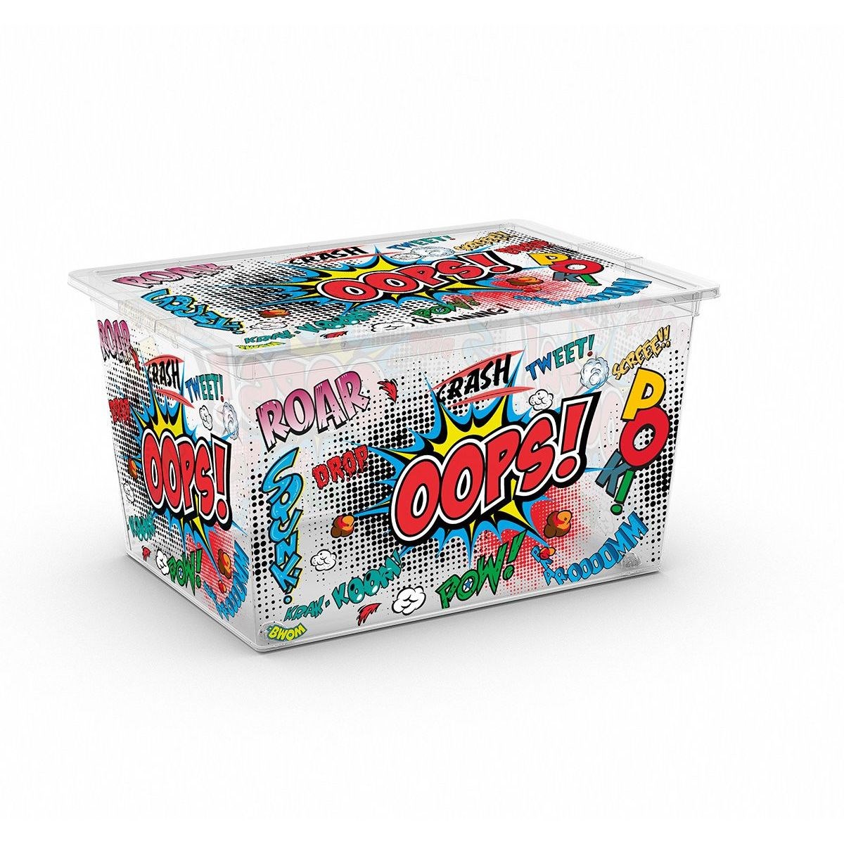 KIS úložný C Box Style Comics XL 50l s kolečky
