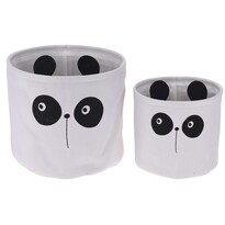 Set coșuri decorative Hatu Panda, 2 buc. Set coșuri decorative Hatu Panda, 2 buc.