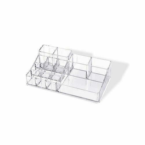 Compactor Cosmetic Organizer Clear , 14 predelkov