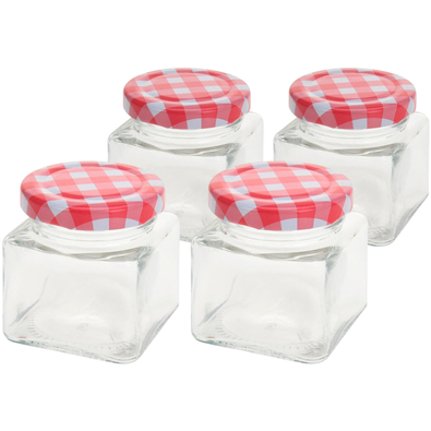 EH Set Einmachgläser 75 ml, 4 Stück