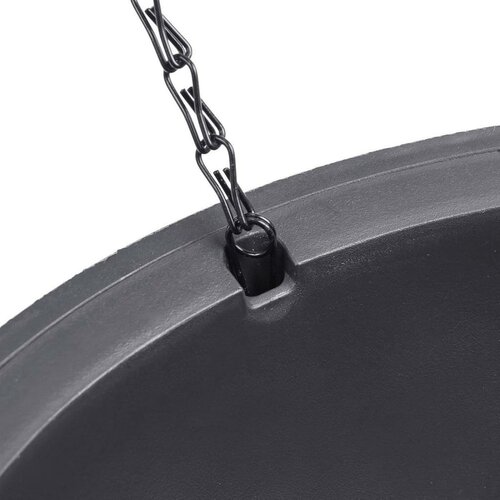 Keter viseči cvetlični lonec Sphere antracit,premer 35 cm