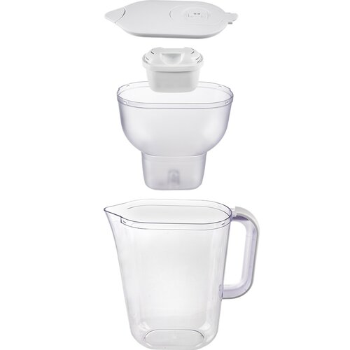 Orion 156019 Konvice filtrační Carbo 3 l s filtrem, bílá