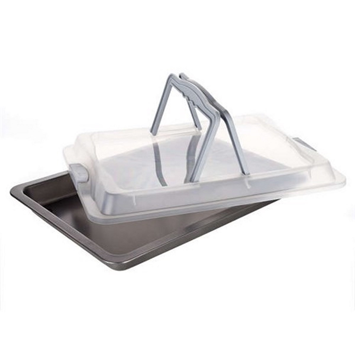 Banquet hordozható tepsi tapadésmentes felülettel Culinaria fedővel, 42 x 29 x 4 cm termék 2. képe
