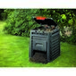 Keter Kompostér Eco černá, 320 l, 65 x 65 x 75 cm