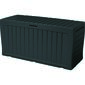 Keter Garden cutie de depozitare cu scaun Marvelplus antracit, 270 l, 116 x 57 x 45 cm