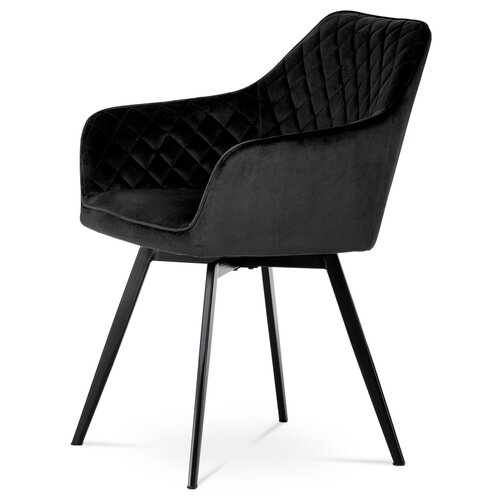 Set de scaune de sufragerie DCH-425 BK4, 2 buc.