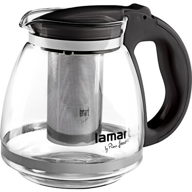 Lamart LT7027 čajnik Verre 1,5 l, črn