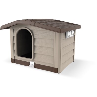 Doghouse Bungalow bej, 89 x 75 x 62 cm