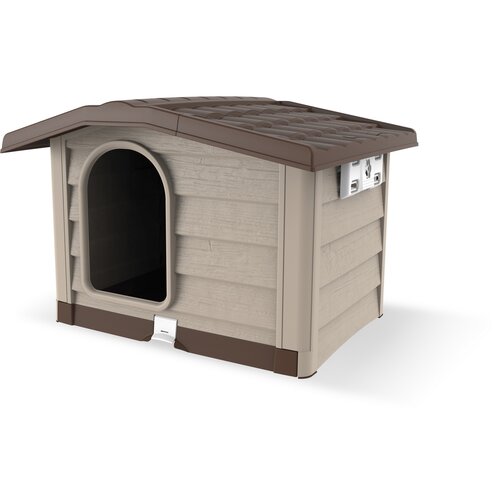 Hundehütte Bungalow Beige, 89 x 75 x 62 cmbeige,