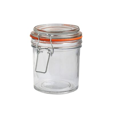 Toro csatos záródású üvegedény, átmérő 28,3 x magasság 10 cm, 90 ml