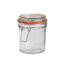 Toro csatos záródású üvegedény, átmérő 28,3 x magasság 10 cm, 90 ml