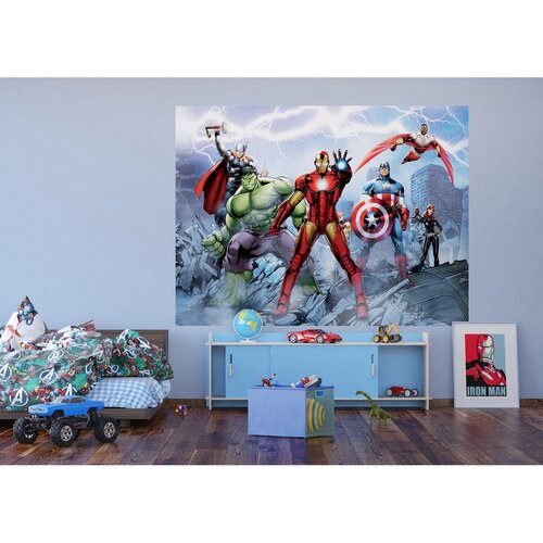Avengers gyermek fotótapéta 252 x 182 cm, 4 részes