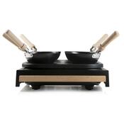 DOMO DO8719W elektrický lívanečník a WOK, 2v1