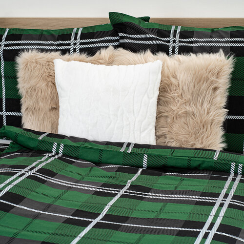 4Home Baumwollbettwäsche Green Classic, 140 x 220 cm, 70 x 90 cm