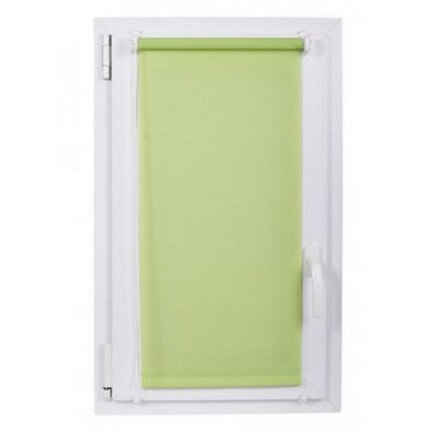 Рулонна штора MINI Rainbow Line зелена, 42 x 150 см