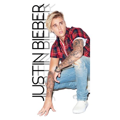 Prosop plajă Justin Bieber, 70 x 140 cm