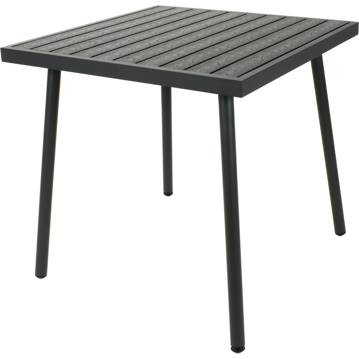 Stół ogrodowy Hervig, 76 x wys. 73 cm, blat zpolywood