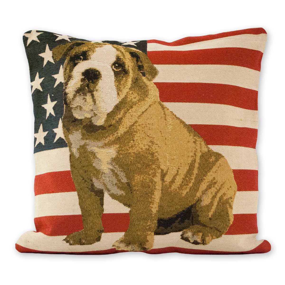 Jahu Obliečka na vankúšik Žakár Americký buldog, 45 x 45 cm