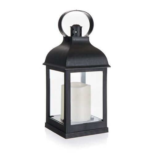 Home Decor Lucerna s LED svečko, 10 x 10 x 22 cm