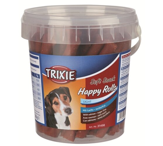Trixie Soft Snack Happy Rolls tyčinky s lososem, k