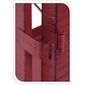 Felinar metalic Alvito, roșu, 14,5 x 25 cm