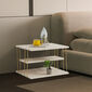 Konferenčný stolík Lifon Gold Travertine