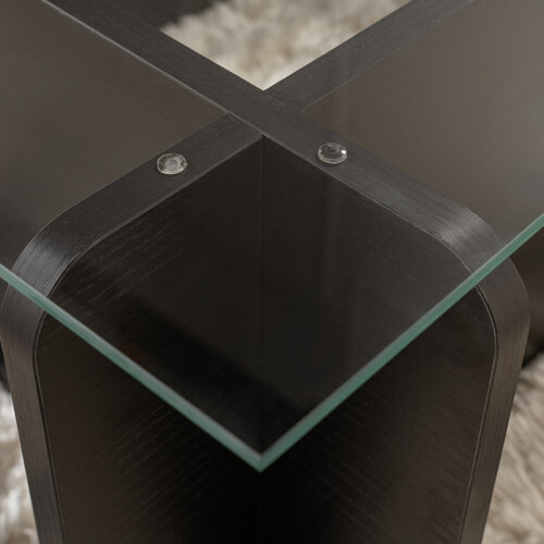 Măsuță de cafea Flavio Wooden Black