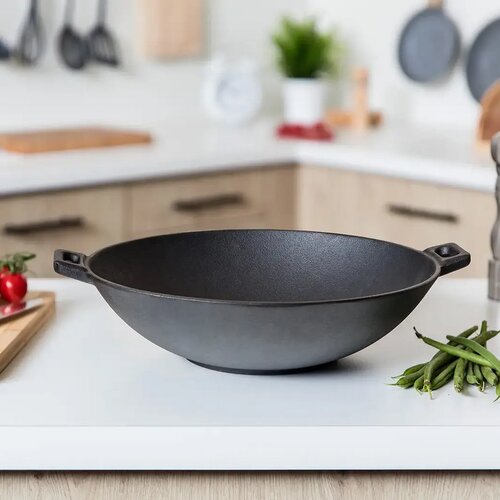 Banquet Patelnia WOK żeliwna EXCELLENT, 36,5 cm