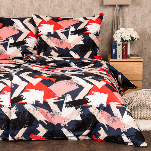 4Home Bombažno posteljnino Paint, 220 x 200 cm, 2kos 70 x 90 cm