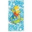 Osuška The Simpsons Bart, 75 x 150 cm