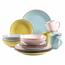 Mäser 16-предметний столовий набір Metallic RIMPastel