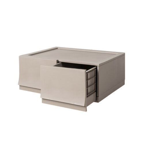 Cutie de depozitare modulară Wave twin Wood fărăroți 54,6 x 43,4 x 22 cm