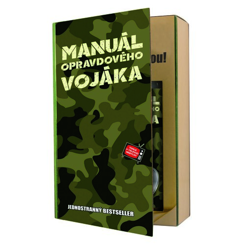 Bohemia Gifts Kozmetická súprava kniha - Pre vojaka