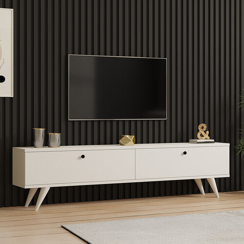 Stolik pod telewizor Paris White