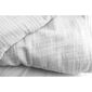 Lenjerie de pat din muselină MATEX gri deschis, 140 x 200 cm, 70 x 90 cm