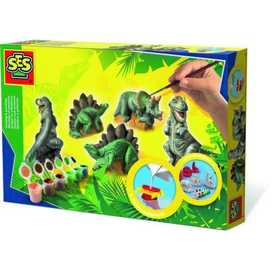 SES Plaster Triple Set Dinozauri