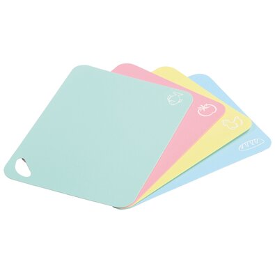 Kesper 30590 Set de 4 tăvi pentru tăiat, 38 x 29 x0,2 cm